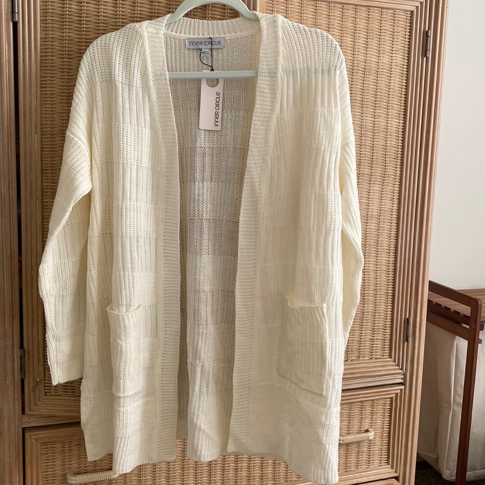 new knit cardigan